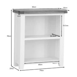 Hampshire Blue Painted Oak Low Bookcase 19 Hampshire Blue Painted Oak Low Bookcase -Furniture Sale Shop hampshiresbcdimensionsnew 1