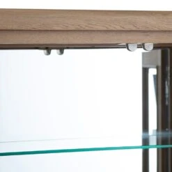 Wessex Smoked Oak Extra Large Tall Drinks Cabinet -Furniture Sale Shop ho dc co10