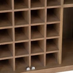 Wessex Smoked Oak Extra Large Tall Drinks Cabinet -Furniture Sale Shop ho dc co4