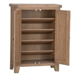 Wessex Smoked Oak Shoe Cupboard 19 Wessex Smoked Oak Shoe Cupboard -Furniture Sale Shop ho shc co2