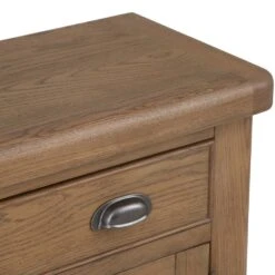 Wessex Smoked Oak Mini 1 Drawer 2 Door Sideboard -Furniture Sale Shop ho sms 8