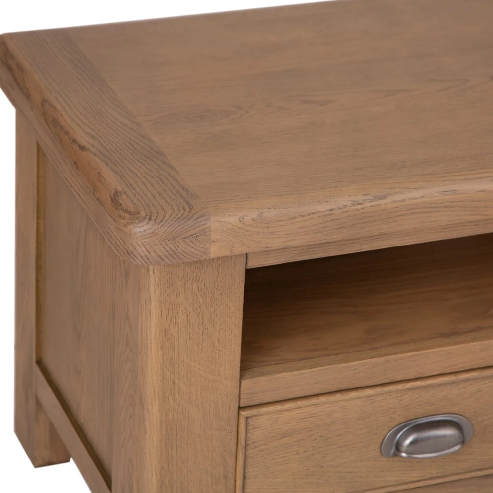 Wessex Smoked Oak TV Unit 6 Wessex Smoked Oak TV Unit - Image 4