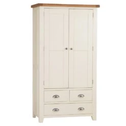 Hampshire Ivory Painted Oak Large Larder Unit 22 Hampshire Ivory Painted Oak Large Larder Unit -Furniture Sale Shop hp llu c ls 1