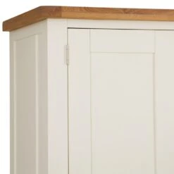 Hampshire Ivory Painted Oak Large Larder Unit 33 Hampshire Ivory Painted Oak Large Larder Unit -Furniture Sale Shop hp llu c ls 10