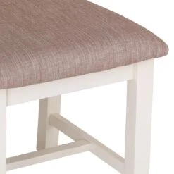 Hampshire Ivory Painted Oak Cross Back Dining Chair Fabric Seat 17 Hampshire Ivory Painted Oak Cross Back Dining Chair Fabric Seat -Furniture Sale Shop hp cbcf c 9