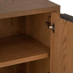 Industrial Oak 2 Door Cupboard -Furniture Sale Shop ib sts new4