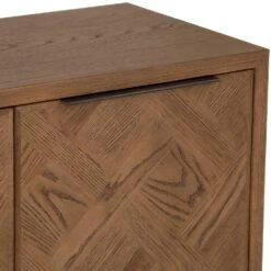 Industrial Oak 2 Door Cupboard -Furniture Sale Shop ib sts new8