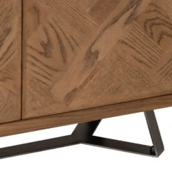 Industrial Oak 2 Door Cupboard -Furniture Sale Shop ib sts new9