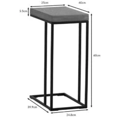 Industrial Oak Telephone Table -Furniture Sale Shop ib sof