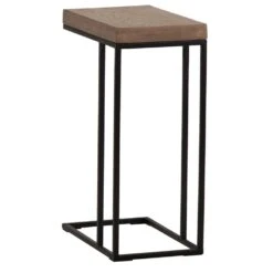 Industrial Oak Telephone Table -Furniture Sale Shop ibia 131