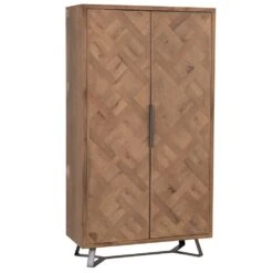 Industrial Oak Extra Large Tall Drinks Cabinet 22 Industrial Oak Extra Large Tall Drinks Cabinet -Furniture Sale Shop ibia 42