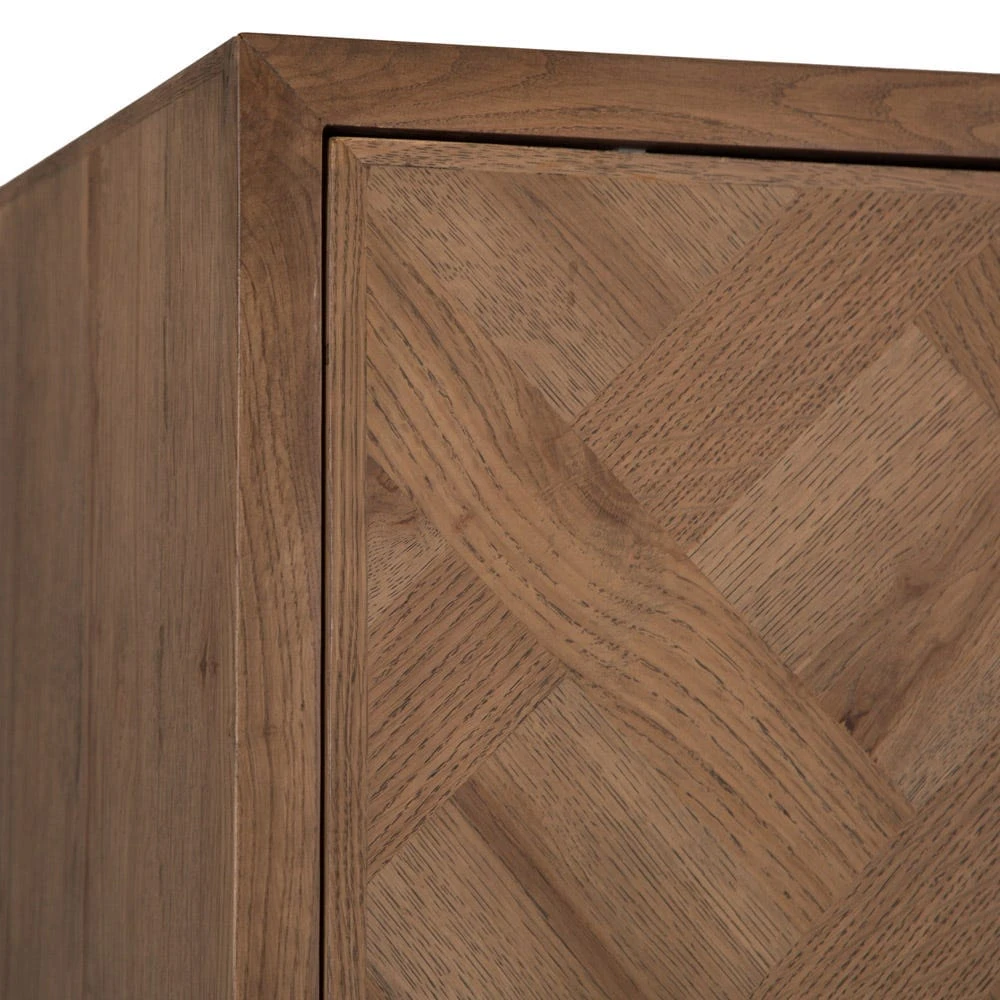 Industrial Oak Extra Large Tall Drinks Cabinet 8 Industrial Oak Extra Large Tall Drinks Cabinet - Image 6