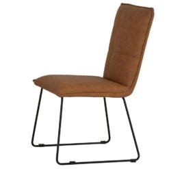 Industrial Tan Panel Back Chair -Furniture Sale Shop ibia 71