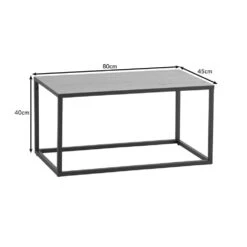 Urban Industrial Oak Small Coffee Table 17 Urban Industrial Oak Small Coffee Table -Furniture Sale Shop ie sct dimensions