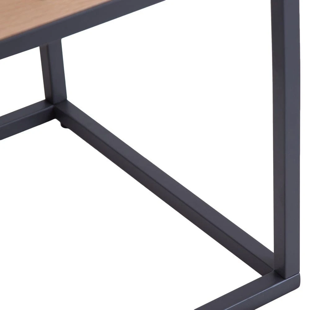 Urban Industrial Oak Small Coffee Table 7 Urban Industrial Oak Small Coffee Table - Image 5