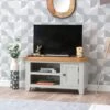 Hampshire Grey Painted Oak Small TV Unit