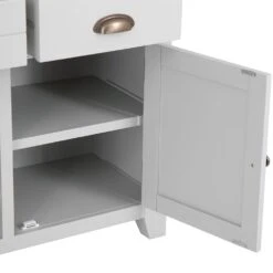 Hampshire Grey Painted Oak Large Sideboard Wine Rack 23 Hampshire Grey Painted Oak Large Sideboard Wine Rack -Furniture Sale Shop img 0703