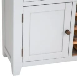 Hampshire Grey Painted Oak Large Sideboard Wine Rack 27 Hampshire Grey Painted Oak Large Sideboard Wine Rack -Furniture Sale Shop img 0709