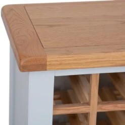 Hampshire Grey Painted Oak Small Sideboard Wine Rack 18 Hampshire Grey Painted Oak Small Sideboard Wine Rack -Furniture Sale Shop img 0717