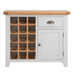 Hampshire Grey Painted Oak Small Sideboard Wine Rack 26 Hampshire Grey Painted Oak Small Sideboard Wine Rack -Furniture Sale Shop img 0724