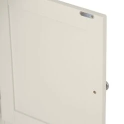 Hampshire Ivory Painted Oak Small Sideboard Wine Rack -Furniture Sale Shop img 0923