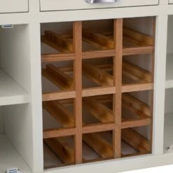 Hampshire Ivory Painted Oak Large Sideboard Wine Rack 24 Hampshire Ivory Painted Oak Large Sideboard Wine Rack -Furniture Sale Shop img 0934