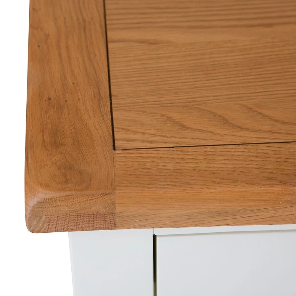 Hampshire Ivory Painted Oak Large Sideboard Wine Rack 6 Hampshire Ivory Painted Oak Large Sideboard Wine Rack - Image 4