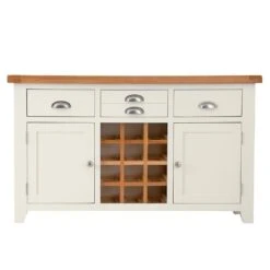 Hampshire Ivory Painted Oak Large Sideboard Wine Rack 26 Hampshire Ivory Painted Oak Large Sideboard Wine Rack -Furniture Sale Shop img 0940