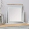 Ashbourne Grey Painted Vanity Mirror