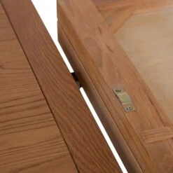 Hampshire White Painted Oak Round Pedestal Extending Dining Table 24 Hampshire White Painted Oak Round Pedestal Extending Dining Table -Furniture Sale Shop img 2197ham 11