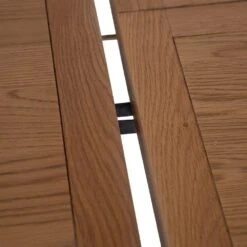 Hampshire White Painted Oak Round Pedestal Extending Dining Table 23 Hampshire White Painted Oak Round Pedestal Extending Dining Table -Furniture Sale Shop img 2197ham 12