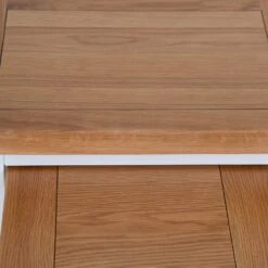 Hampshire White Painted Oak Nest Of 2 Tables -Furniture Sale Shop img 2197ham 125