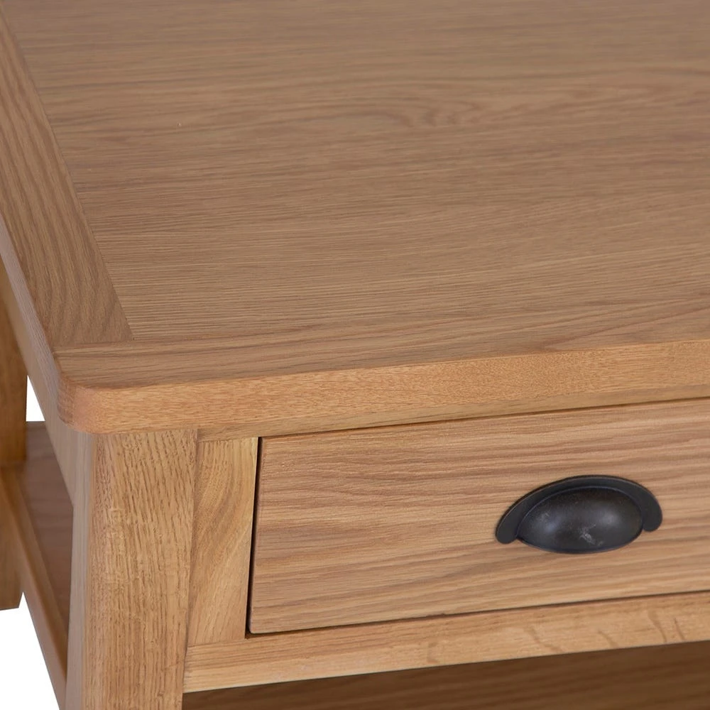 Rutland Oak Large Coffee Table 9 Rutland Oak Large Coffee Table - Image 7