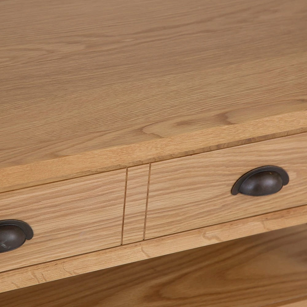 Rutland Oak Large Coffee Table 11 Rutland Oak Large Coffee Table - Image 9