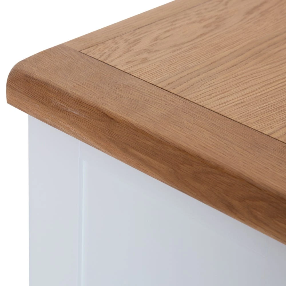 Hampshire White Painted Oak Chest Of 6 Drawers 12 Hampshire White Painted Oak Chest Of 6 Drawers - Image 10