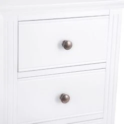 Banbury White Painted 5 Drawer Tallboy 18 Banbury White Painted 5 Drawer Tallboy -Furniture Sale Shop img 6369