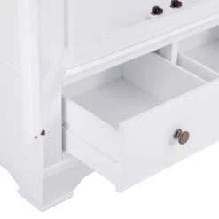 Banbury White Painted 2 Door Wardrobe With Drawers 20 Banbury White Painted 2 Door Wardrobe With Drawers -Furniture Sale Shop img 6387