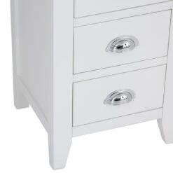 Chester White Painted Oak Large Bedside Table -Furniture Sale Shop img 95172 15