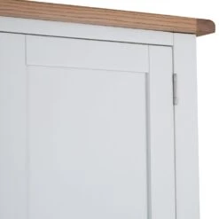 Chester White Painted Oak 2 Door Wardrobe With Drawer -Furniture Sale Shop img 95172 35