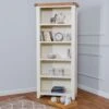 Hampshire Ivory Painted Oak Large Bookcase -Furniture Sale Shop kel 27 inspo 2 2