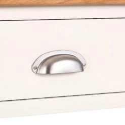 Hampshire Ivory Painted Oak Coffee Table With Drawers -Furniture Sale Shop kel p07 5