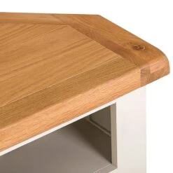 Hampshire Ivory Painted Oak Corner TV Unit -Furniture Sale Shop kel p21 6