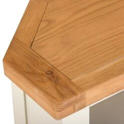 Hampshire Ivory Painted Oak Corner TV Unit -Furniture Sale Shop kel p21 7