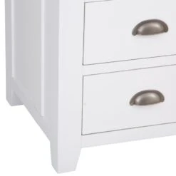 Hampshire White Painted Oak Large Larder Unit 26 Hampshire White Painted Oak Large Larder Unit -Furniture Sale Shop larl pwhite ls 10