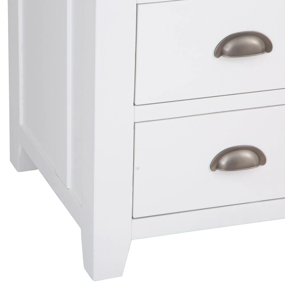 Hampshire White Painted Oak Large Larder Unit 11 Hampshire White Painted Oak Large Larder Unit - Image 9