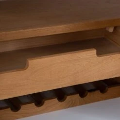 Hampshire White Painted Oak Large Larder Unit 24 Hampshire White Painted Oak Large Larder Unit -Furniture Sale Shop larl pwhite ls 4