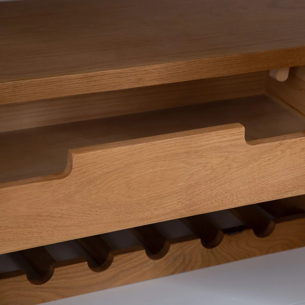 Hampshire White Painted Oak Large Larder Unit 9 Hampshire White Painted Oak Large Larder Unit - Image 7