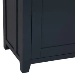 Hampshire Blue Painted Oak Slim Larder Cupboard -Furniture Sale Shop lars pblue ls 10