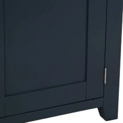 Hampshire Blue Painted Oak Slim Larder Cupboard -Furniture Sale Shop lars pblue ls 13