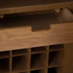 Hampshire Blue Painted Oak Slim Larder Cupboard -Furniture Sale Shop lars pblue ls 7